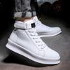 Fashion Men Luxury White Short Boots 2024 Autumn Winter British Fashion Anti Slip Comfortable Lightweight Work Boots Sports Casual Shoes