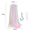 Rainbow Color Dome Mosquito Net Princess Style Bed Tent Room Decor Bed Canopy  Summer