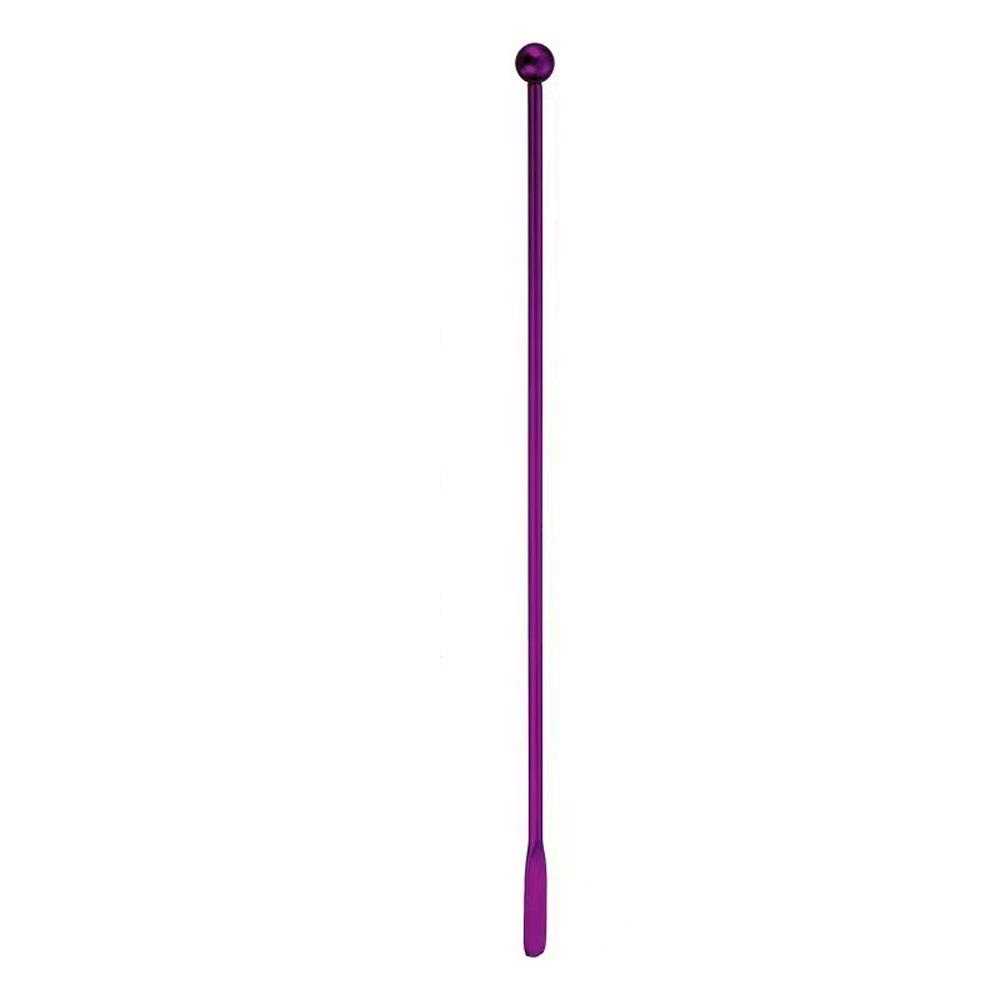 Professional Stainless Steel Mixing Stick Long Handle Ball Peen Stirring Rod Reusable Decoration Bar Stir Sticks Bartender Tools