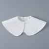 Fashion Scarf Fake Collar Shirt Women Detachable Collar Lace Neckline Women False Collar Tie White Faux Col Clothes Accessories