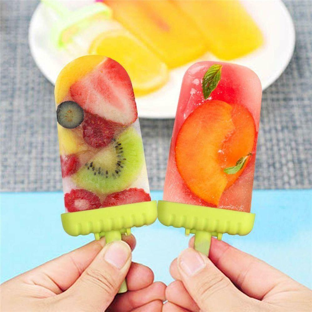 Food Grade Plastic Popsicle Mould Easy To Fall Off DIY Ice Cream Tools Home Kitchen