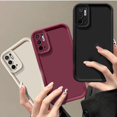 Для Xiaomi Poco M3 Pro 5G Чехол для телефона Xiaomi Poco M3Pro 5G Poco M3 Pro 5G Противоударный Роскошный Конфетный Матовый Мягкий Чехол