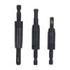 3 PCS Clic-Change Self Centering Drill Bit Set  Cabinet and Door Hinge Installation