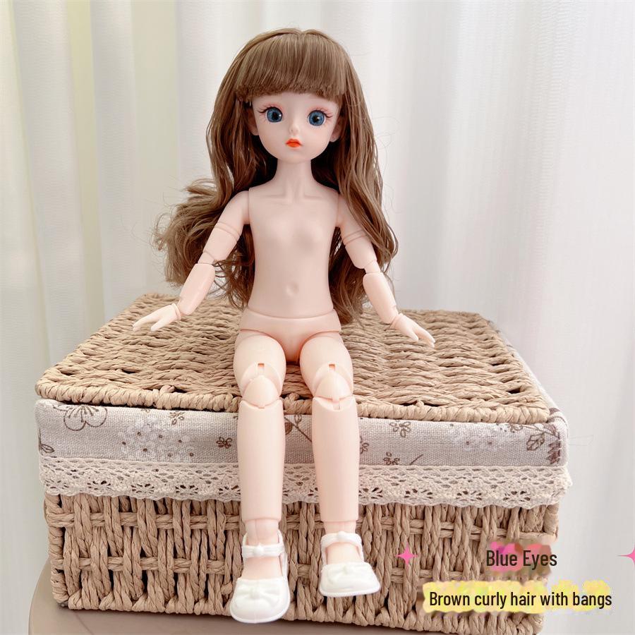 Высококачественная кукла BJD высотой 30 см с 20 шарнирами и разноцветными контактными линзами