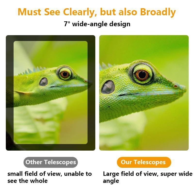 Binoculars Long Range Hd Folding Low Light Night Vision 4k Telescope For Hunting Tourism Outdoor