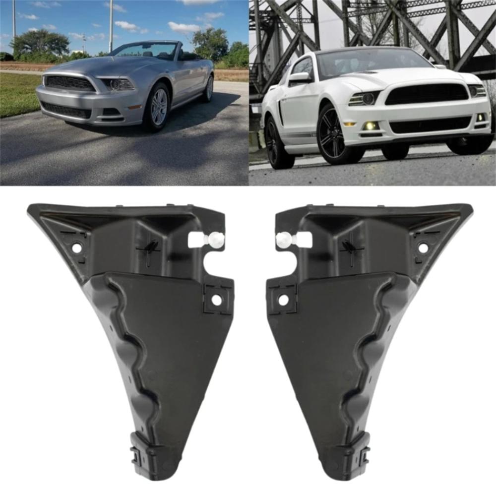 2Pcs Front Bumper Cover Support Brackets Set For Ford Mustang 2010-2014