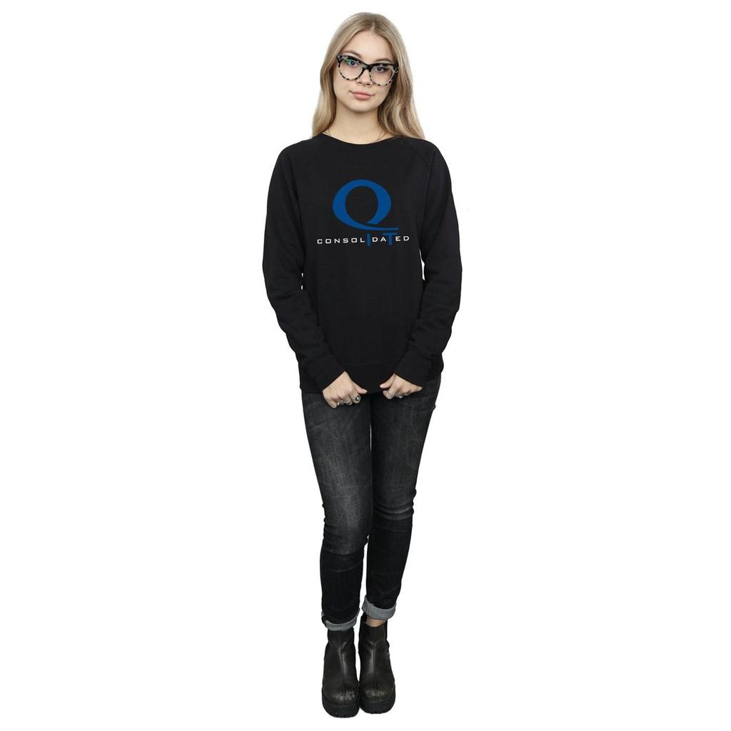 DC Comics Womens/Ladies Arrow Queen Consolidated Logo Sweatshirt