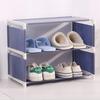 3/4Tier Shoe Tower Shelf Shoes Rack Organizer Shelf Storage Cabinet Nonwoven Shelf