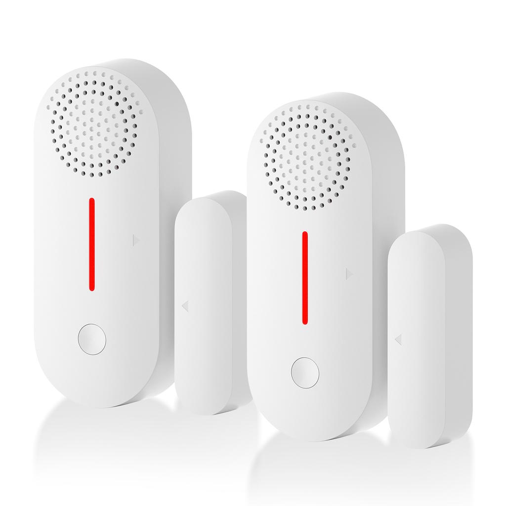 Door Window Alarm Home Security Wireless Magnetic Sensor Anti-Theft Alarm Sound and Light WiFi