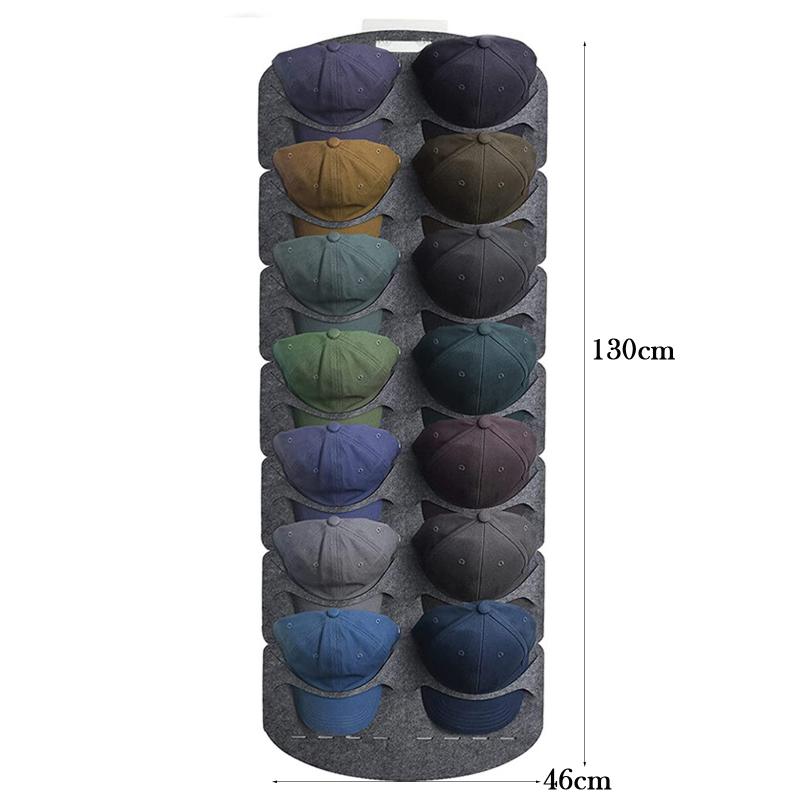 Держатель для бейсбольной кепки, настенная стойка для хранения на задней двери, подвесная сумка, большая вместимость, стойка для хранения, полка для дома, органайзер