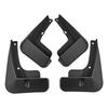 4Pcs High Quality Car Black Mudguard Cover Trim For Kia Ev6 2022-2024