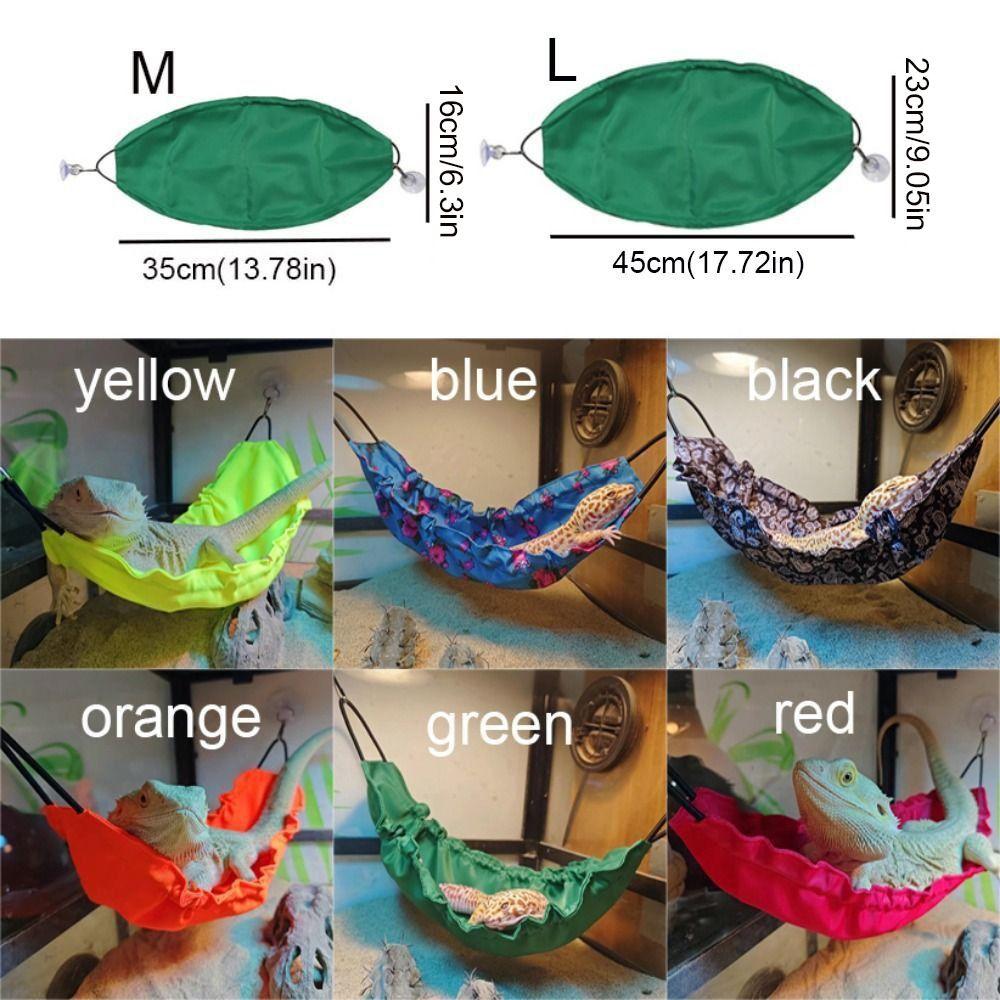 Decorative Reptile Hammock Cotton Lizard Swing Toy For Snakes Geckos Hamster Lizard