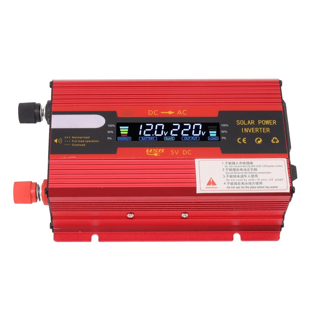 420 Watt Modified Sine Wave Power Inverter 12V 220V 420W Car Power Inverter with LCD Display