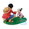 Ichiban Kuji One Piece New Dawn C Prize Revible Moment Luffy Momonosuke Ichibansho Figure One Piece Monkey Luffy Momonosuke Bandai Spirits Collector