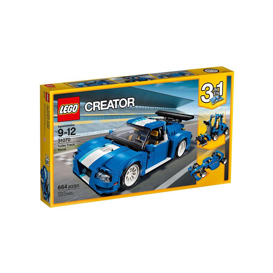 LEGO Turbo Track Racing Plastic Building Blocks 664pcs 31070