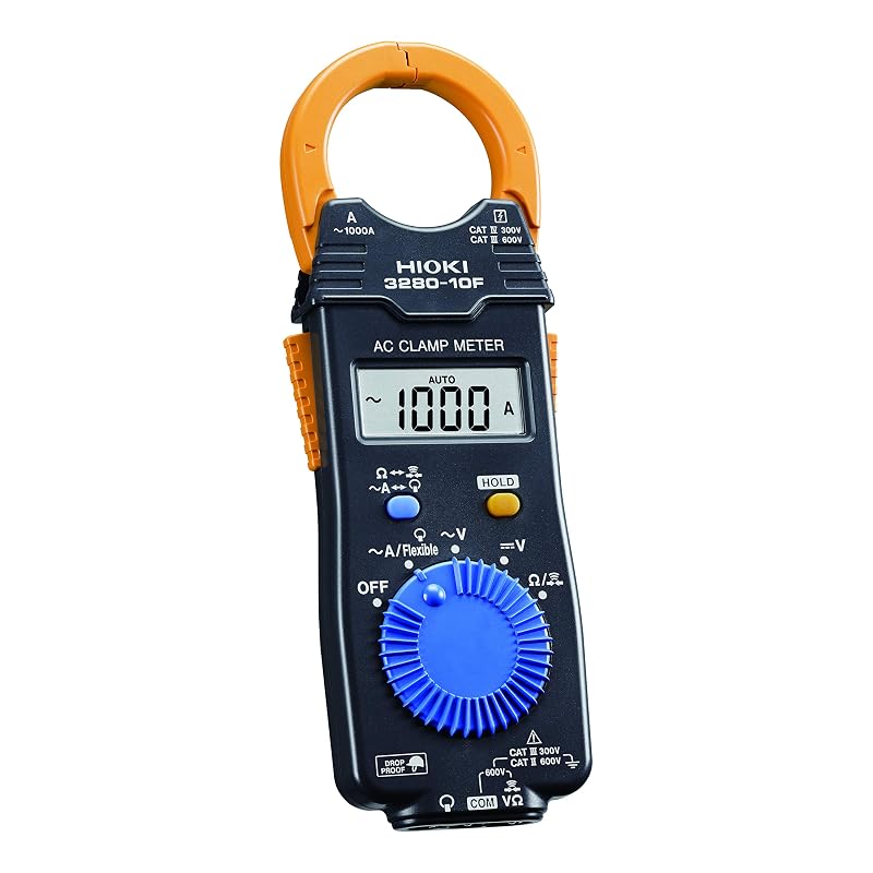 Компактный/тонкий AC-клещи Hioki Electric, 3280-10F