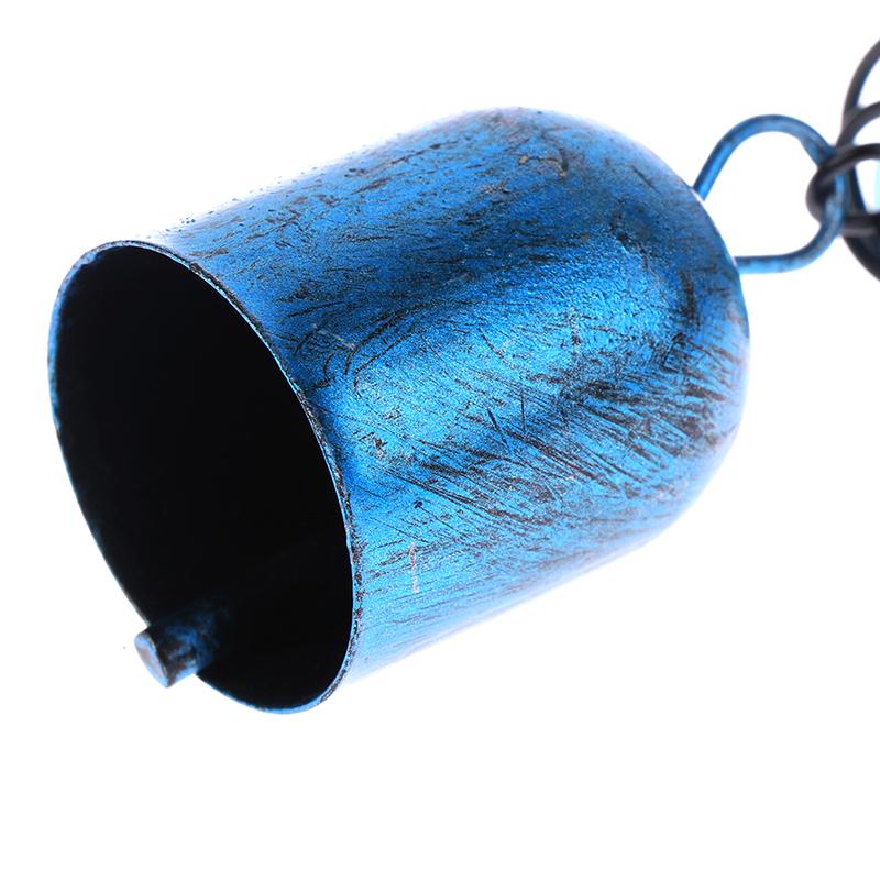 Портативные металлические стеклянные декоративные колокольчики с милыми птичками, подвесные колокольчики