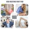 Electric Foot Warmer Fast Heating Extra Large Pad Constant Temperature Auto Shut-Off Detachable Easy To Clean Double-Side Feet Heating Pad