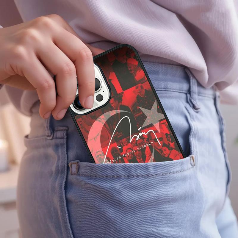 Turkey Recep Tayyip Erdogan Phone Case For iPhone 17 Air 15 16e 14 13 Pro Max Coque 12 11 Pro Max PLUS cover
