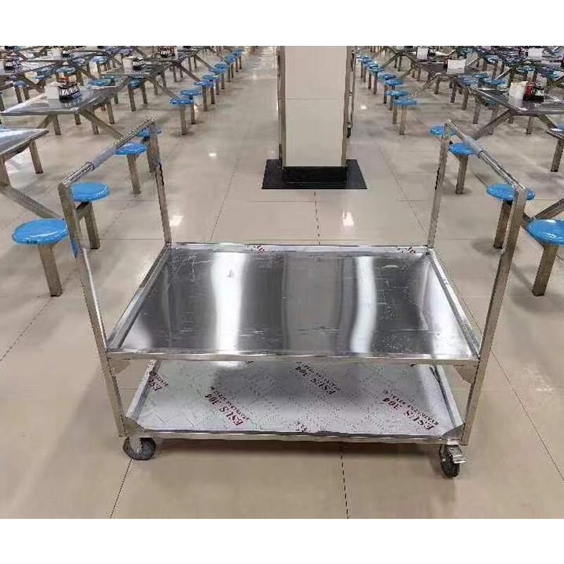 Stainless Steel Waste Collection Cart
