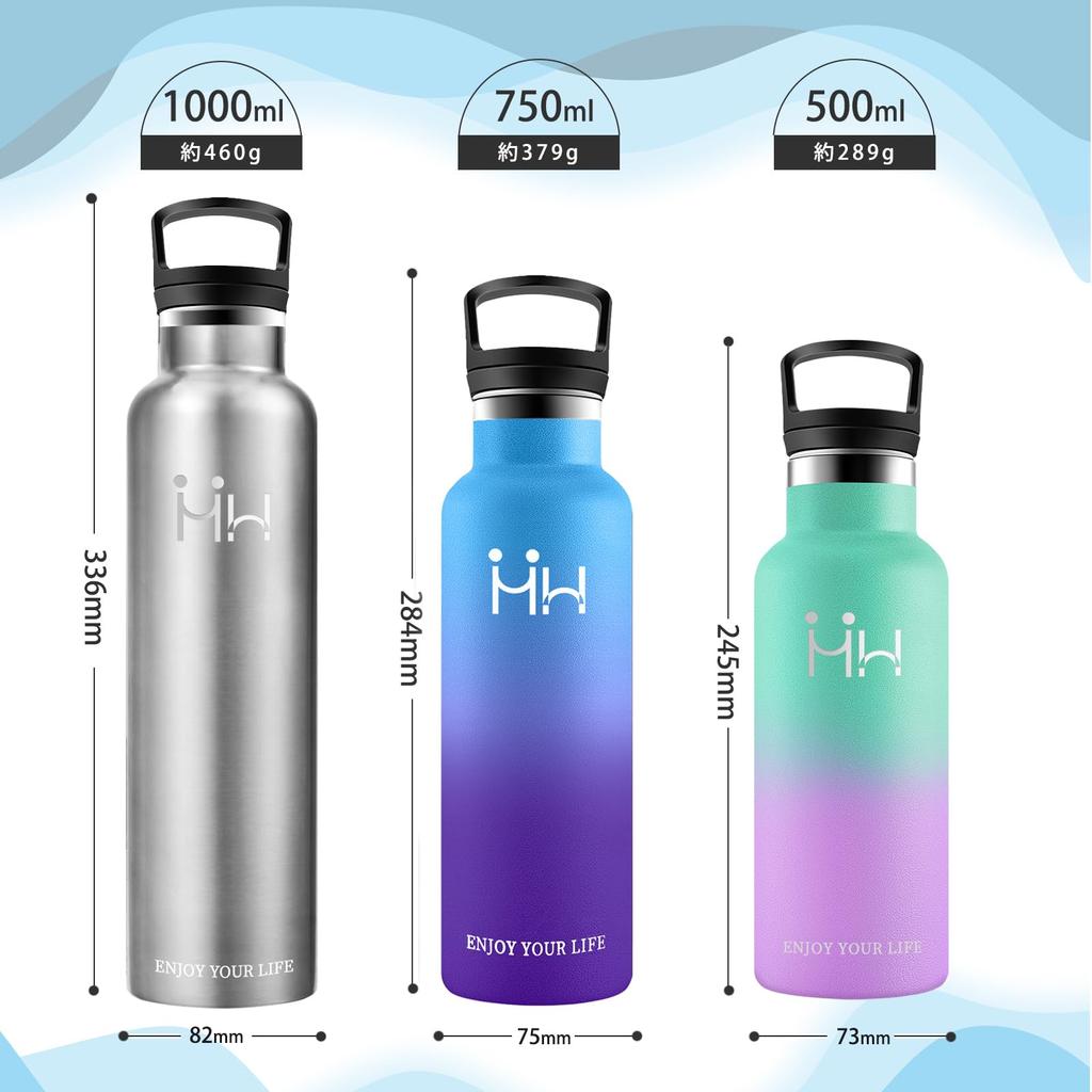 Термос для воды Вакуумный из нержавеющей стали Два типа прямого нагрева Холодный Совместим с утечкой Простота в обращении Одна бутылка для упражнений с водой [ASAKA], 750 мл,