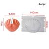 New Creative Handmade Shape DIY Scallop Candle Mould Candle Mold Aroma Candle Mold Three-dimensional Scallop Shell Acrylic Mold