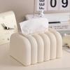 [Bread Tissue Holder] One Unique Beige Tissue Box Holder Shaped Like Bread -Made From Durable PP,Featuring An Easy-To-Use Design for Decorating Dining