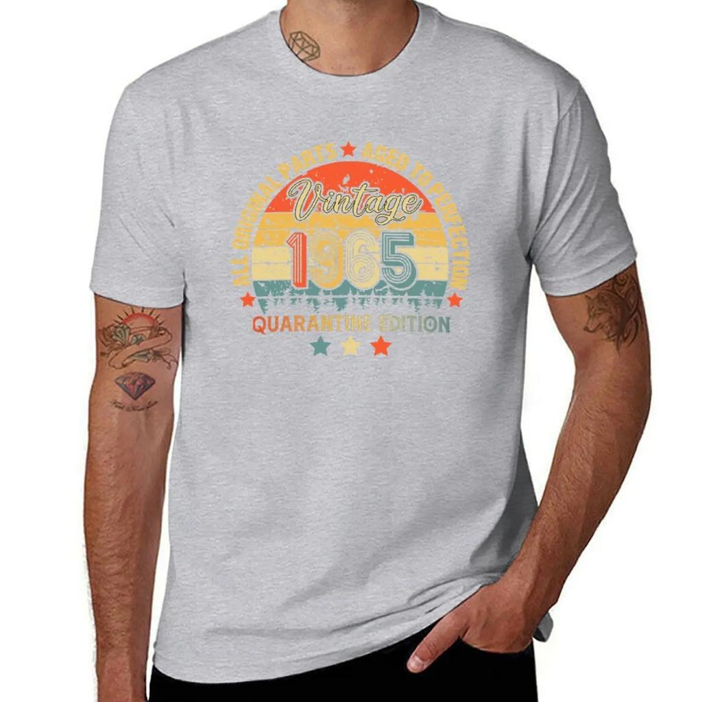 1965 Quarantine Birthday 56th Quarantine Birthday, All Original parts Aged To Perfection, gift for Born In 1965 / Funny T-Shirt