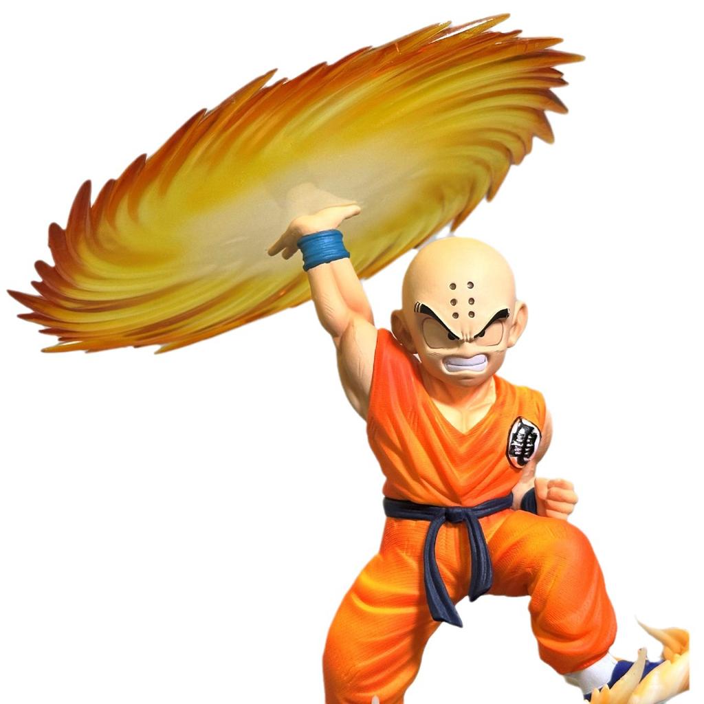 18cm Anime Krillin Classic Dragon Ball Kienzan Kuririn Namek Action Figure PVC Collection Toys for Children Gifts Hobby Doll