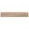 Floating Shelf Set 2 Pcs 23 X 23.5 X 4 Cm Engineered Wood