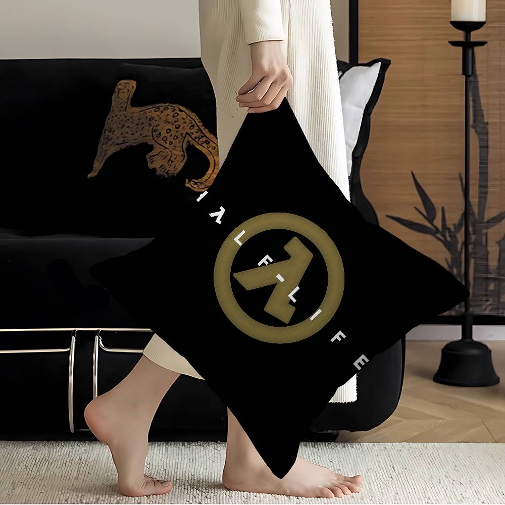 Game HHalf LLife Cushion Cover Inches Farmhouse Decor Home Throw Pillow Covers for Couch Decorations