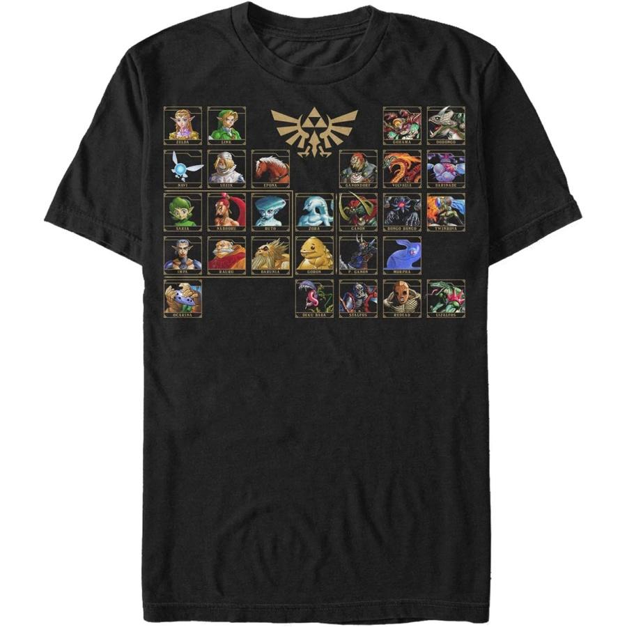 Мужская футболка Fifth Sun Nintendo Legend of Zelda Ocarina Периодическая таблица