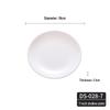 Ding Le Round Melamine Dinner Plates (10-Pack)
