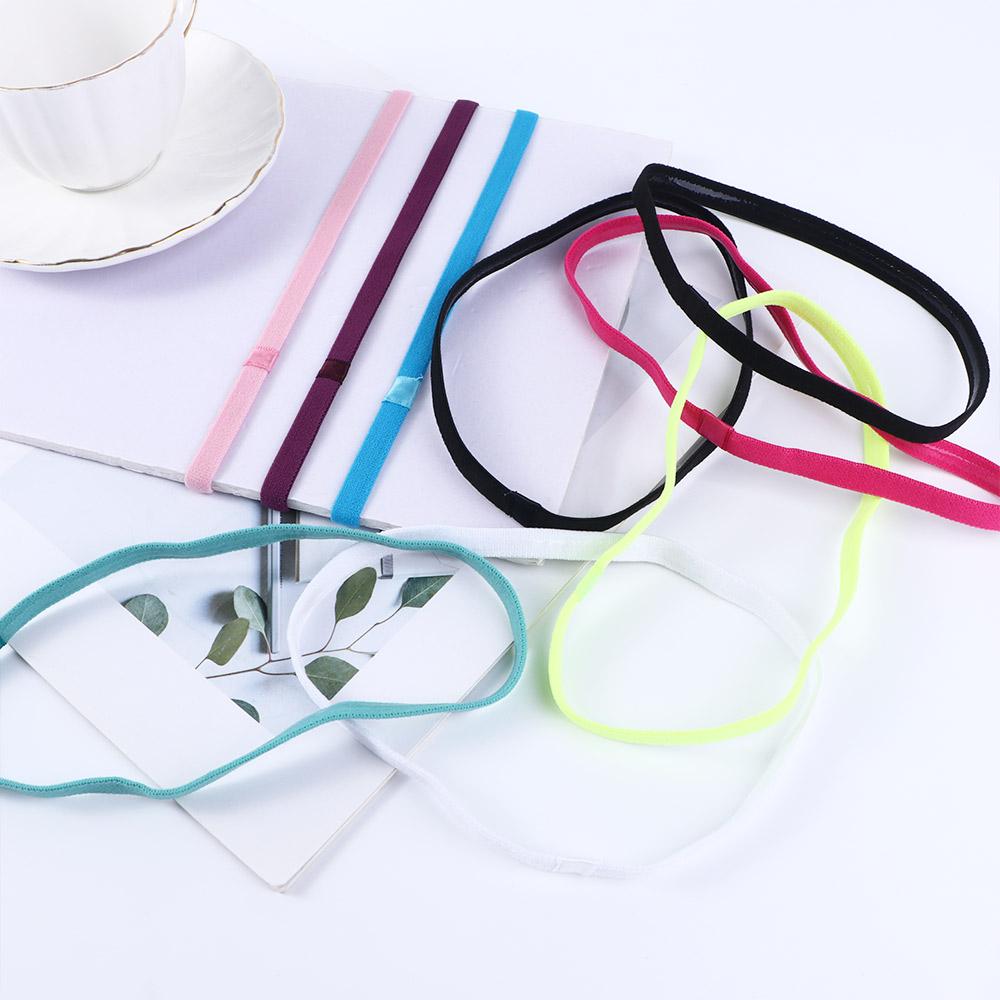 Running Women Men Fitness Hair Band Sport Hairband Sweatband Anti-slip Elastic Bands Yoga Hairband