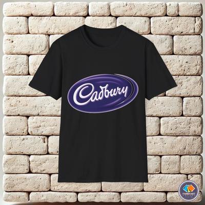 Унисекс футболка с логотипом Cadbury