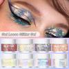 Colorful High-gloss Gel Liquid Eye Shadow Body Glitter Gel For Body Face Hair And Lip.Color Changing Glitter Gel Under Light40ml