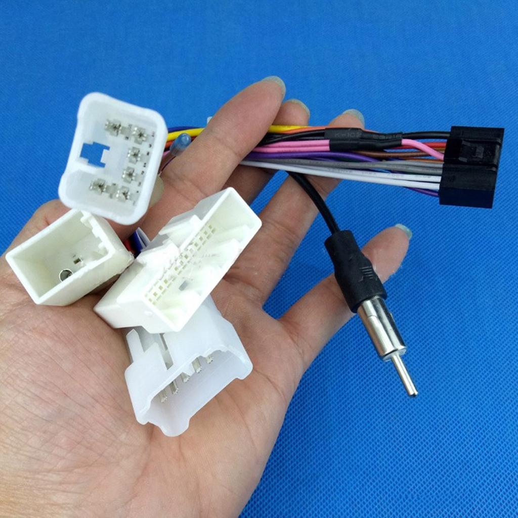 16-контактный разъем кабеля-адаптера Радиопроводка Кабель-адаптер Автомобильная звуковая головка Кабель-адаптер Автомобильный радиоприемник Кабель-адаптер