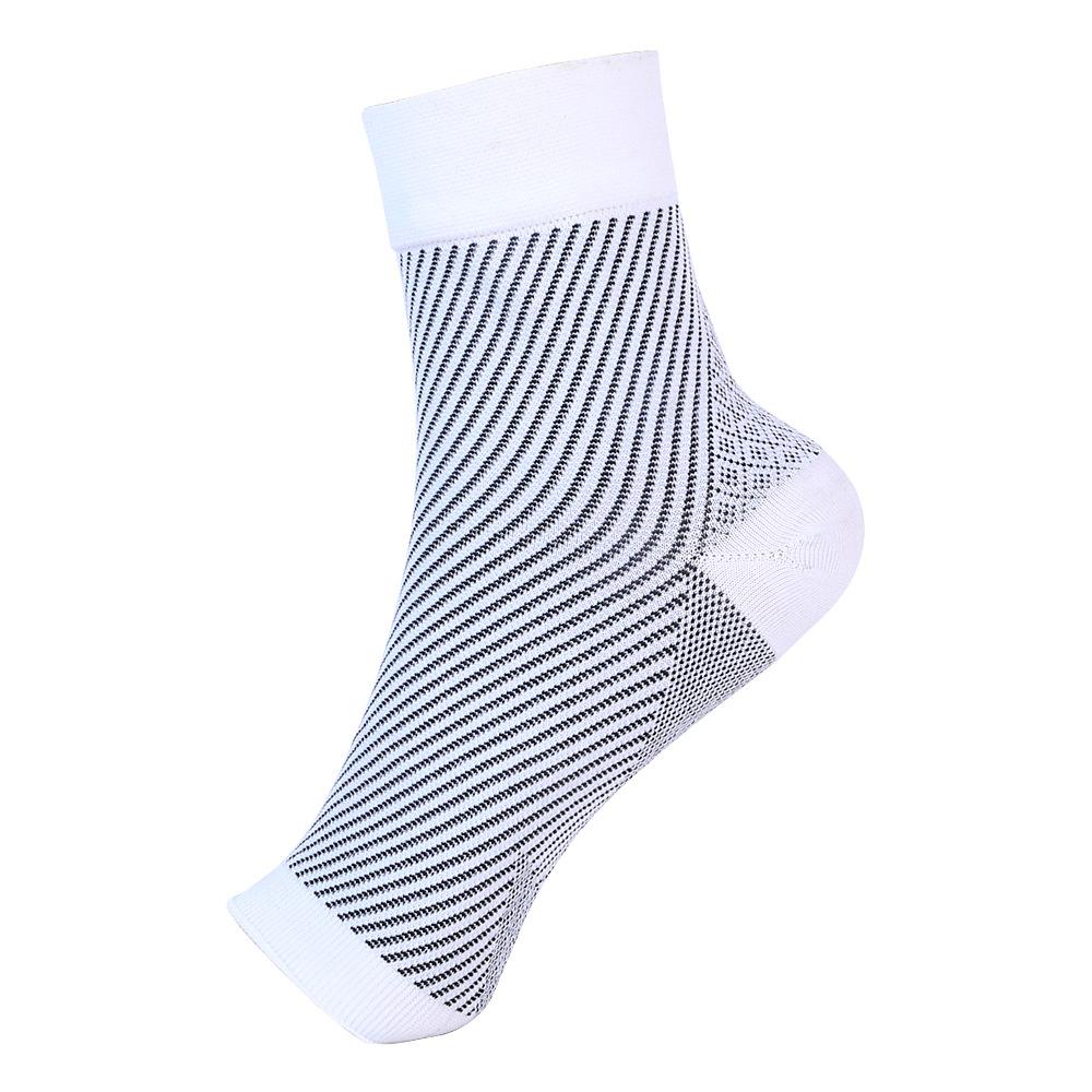 1 пара носков для нейропатии - Терапия периферического неврита, компрессионные диабетические носки без пальцев для голеностопа, подагры, боли при повреждении нервов