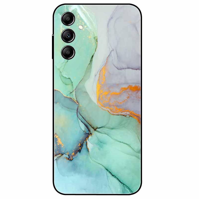 Чехол для Samsung Galaxy A54 5G A34 A24 S23 Чехол Цветочный Мраморный ТПУ Мягкий Силиконовый Чехол для GalaxyA54 A 34 Расписные Корпуса Телефонов