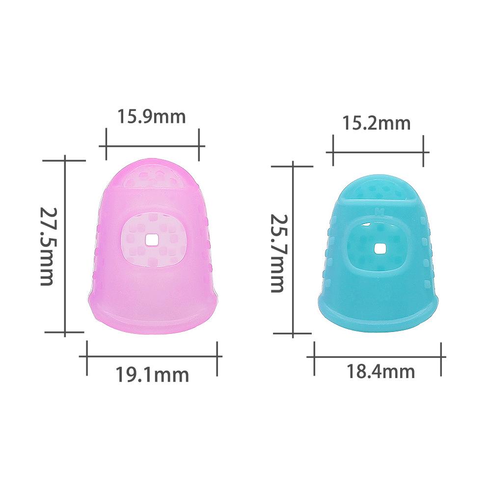 4 шт./лот, силиконовый чехол для гитары, накладка на палец, защита для пальцев на укулеле, банджо