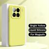 Жидкий силикон для чехла Magsafe для Xiaomi Mi 15 13 14 12 Pro Ultra Redmi K50 K60 K70 K80 Матовый мягкий магнитный чехол-кожа