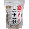 Tanesho Daily Multi-Grain Rice Blend 21 Grains 600g x 3 Packs (Total 1.8kg), Healthy Japanese Mixed Grains for Rice, High Fiber & Minerals