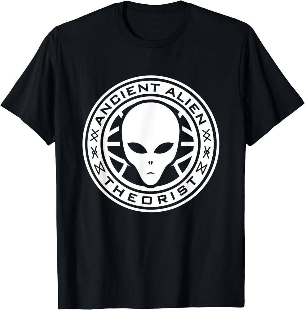 New Alien Theorist Alien Head Conspiracy Ancient Tee T-Shirt S-5XL Unisex T-Shirt