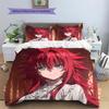 Gremory  Pattern Bedding Quilt Set  Home Decoration  Gift (1 * duvet cover + 2 * pillowcase  without core)
