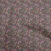 Cotton Flex Dark Chocolate Fabric Floral Sewing Fabric By The Yard Printed Diy Clothing Sewing Supplies 40 Inch