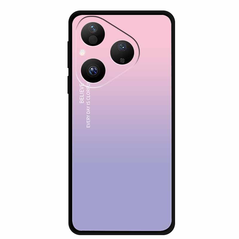 Красочный чехол для Huawei Pura 80 Чехол Мультяшное Животное Силиконовый Черный Мягкий Чехол для Huawei Pura 80 Чехол Защитный Бампер Pura80