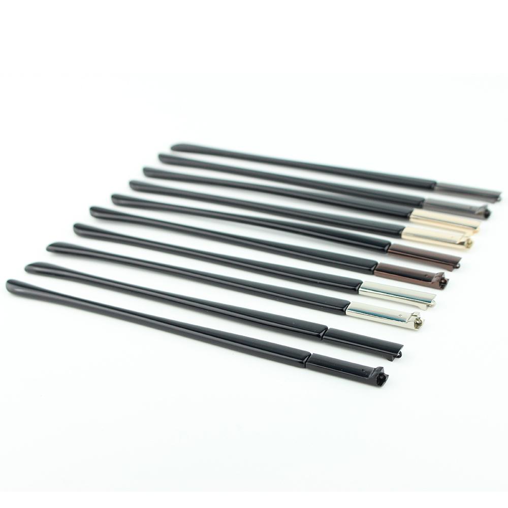 10pairs 6mm Width Eyeglasses Spring Metal Temple Glasses Flex Leg With Long Tip Eyewear Repair Part Accessory 3051