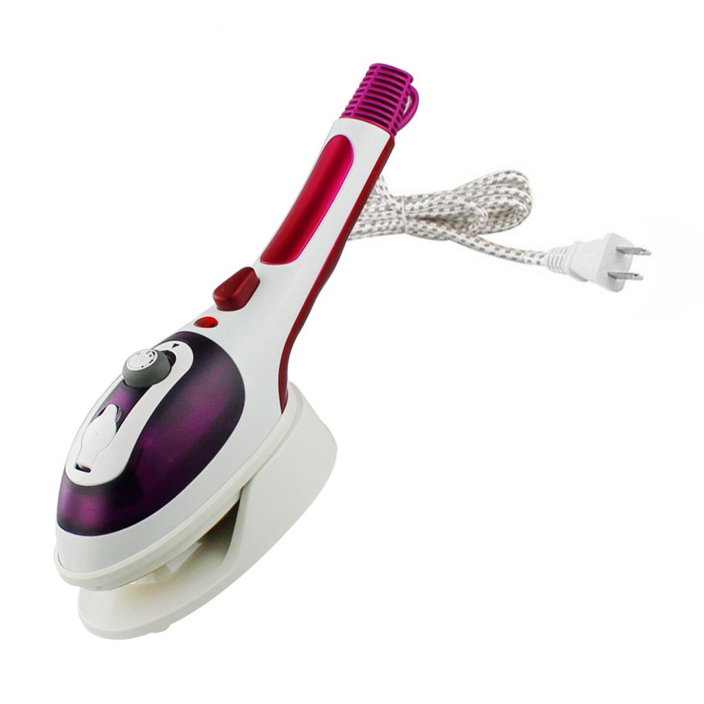 Handheld Steamer for Clothes, Hanging/Flat Garment Steamer and Portable Steam Iron with 2 Removable