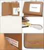 Coach Кошелек F06390 6390 Chalk 2 Cross Grain Leather Кошелек среднего размера с угловой молнией [Coach] (двойной) Женский [Продукт Outlet] [Бренд] [Товар]
