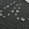 Прозрачное ожерелье-капля росы Ручная работа Серьги-капли росы Серьги с дождем для женщин Подростков